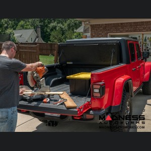 Jeep Gladiator JT Armis Hard Folding Bed Cover w/ LINE-X